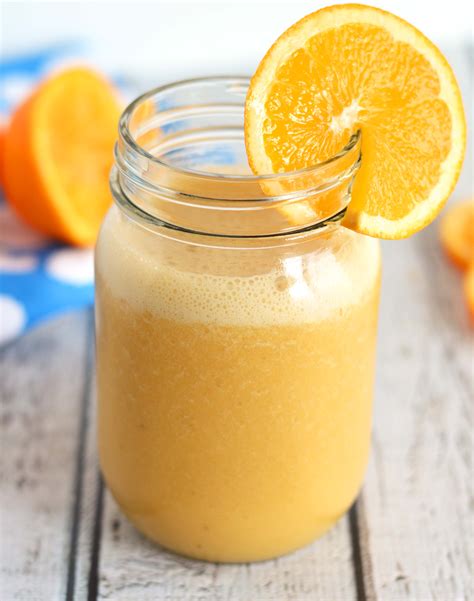 Orange Freeze Smoothie - Friday is Cake Night