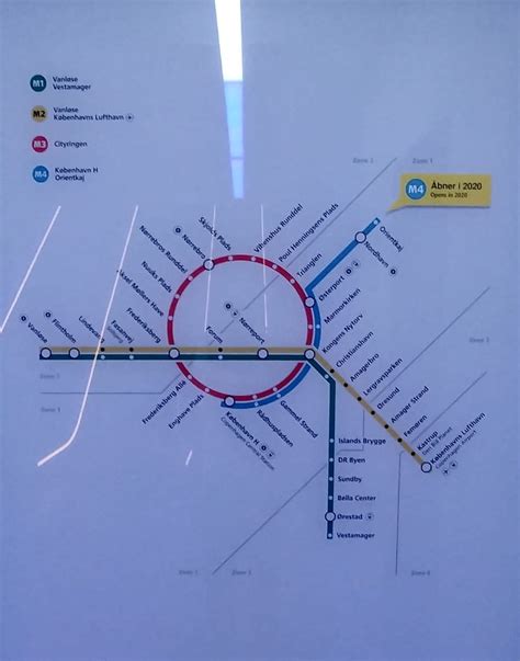 Copenhagen Metro map (OCT19) | The Copenhagen Metro map, cir… | Flickr