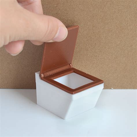 Miniature Dollhouse toilet for dolls 1/12 Scale - Inspire Uplift