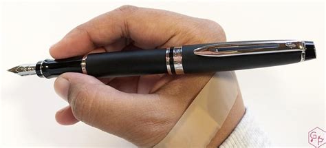 Gourmet Pens: Review: Waterman Expert 3 Matte Black Fountain Pen @KnightsWritingC