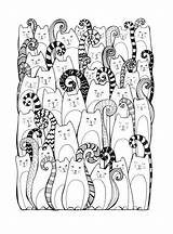 Ausmalbilder Katzen  Kostenlose Malvorlagen Zum Ausdrucken DekoKing sketch template