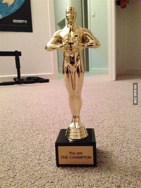 Here's my Oscar for you, Leo :) - 9GAG