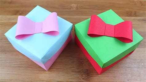 Easy Origami Box Origami Box Folding Paper Craft - vrogue.co