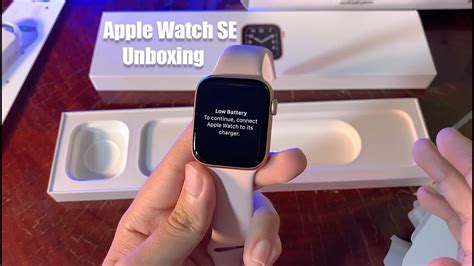 Apple Watch SE Unboxing : Rose Gold 44mm in 2021 - YouTube