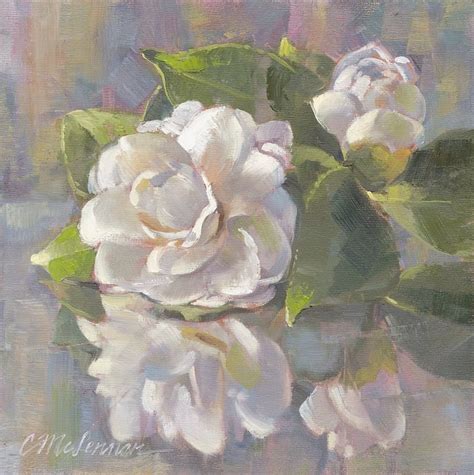 "First Camellia" by Connie McLennan