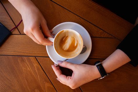 Free Images : espresso, coffee cup, drink, flat white, latte, hand ...