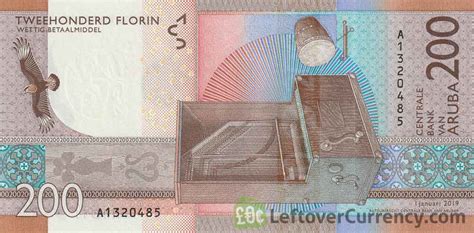 Leftover Currency - easily exchange 200 Aruban Florin banknotes ...