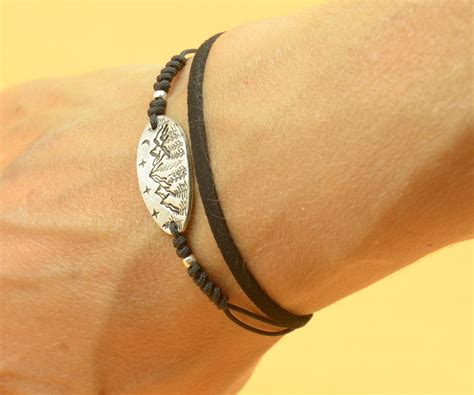 Tree of Life Moon Stars Bracelet.mens Gift.unisex Climbing - Etsy