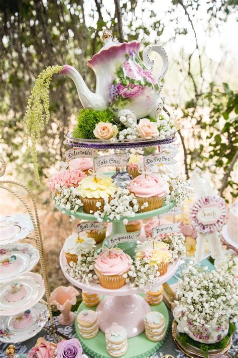 Vintage Tea Party 2 – More Ideas Added! | Tea party bridal shower, Tea party baby shower, Tea ...