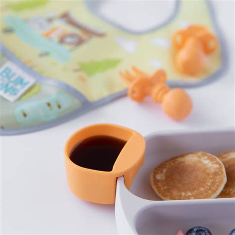 Fun Silicone Dipping Sauce Cups That Clip to Plates + Dishes | Bumkins ...