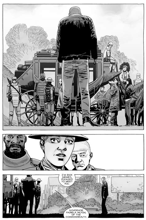 Rick Grimes Meets Governor Pamela Milton (The Walking Dead) – Comicnewbies