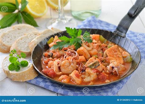 Seafood Ragout Stock Photography - Image: 31342812