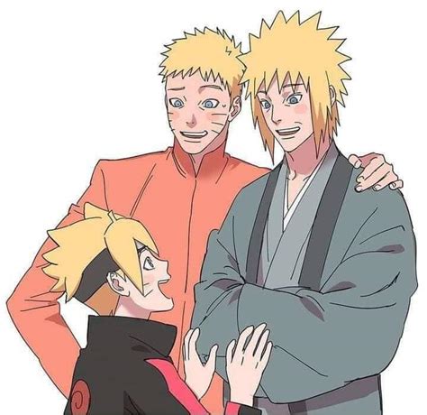 Boruto Meeting His Grandpa Minato : r/Boruto