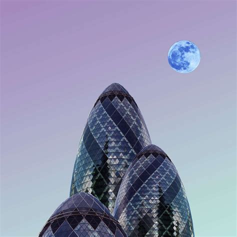 Urban Architecture - London, United Kingdom 8s Painting by Celestial Images - Fine Art America