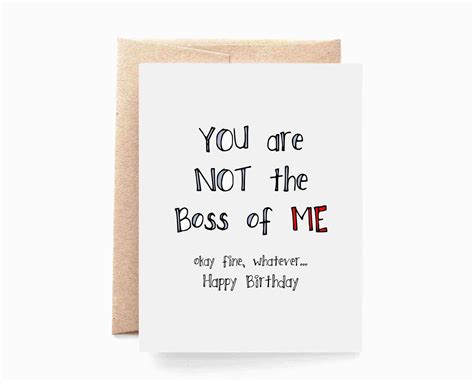 Funny Birthday Card Messages for Boss – BirthdayBuzz