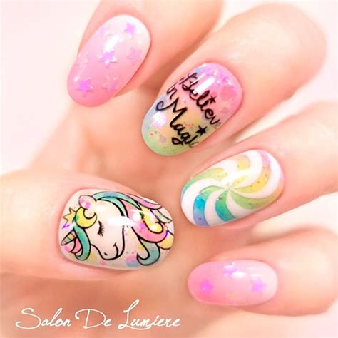 35+ Magical Unicorn Nails To Try Right Now | Chasing Daisies