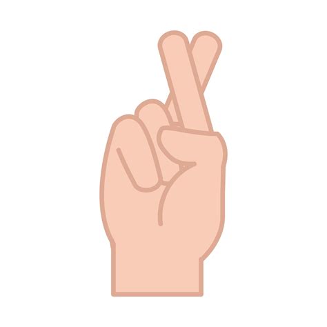 sign language hand gesture indicating r letter line and fill icon ...