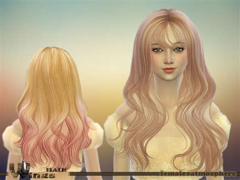 Sims 4 long wavy hair cc - sopcounter