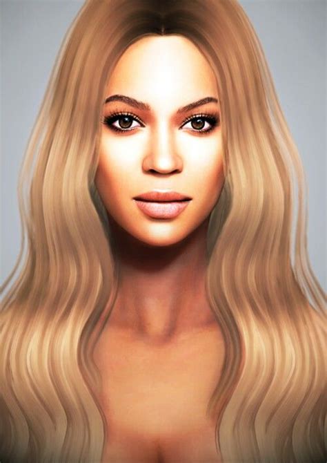 Celebrity Households | Sims, Beyonce hair, Sims 4