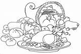 Thanksgiving Food Coloring Pages  Best For Kids sketch template