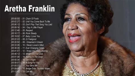 Aretha Franklin Greatest Hits - Best Songs Of Aretha Franklin - YouTube