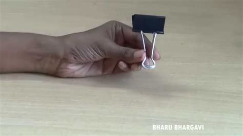 Make Mobile Stand With Binder Clip in Seconds - YouTube