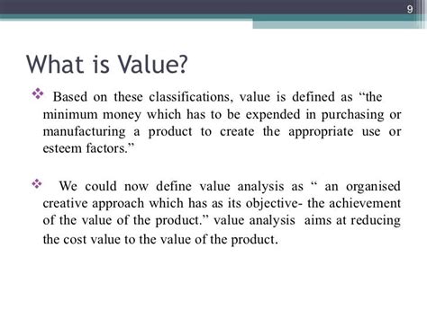 Value equation