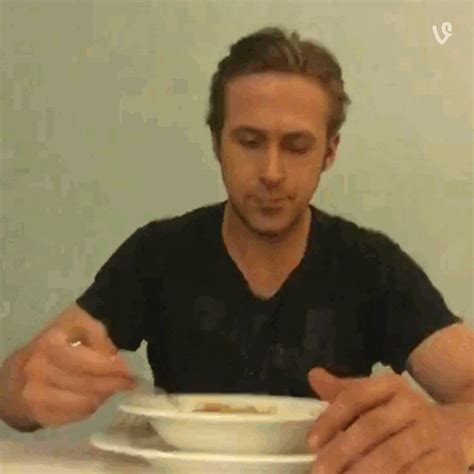 New trending GIF tagged food ryan gosling eating… | Trending Gifs