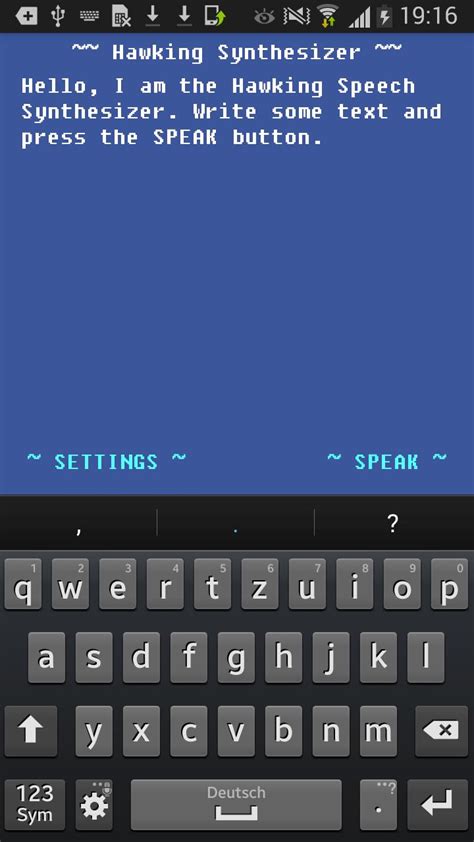 Speech Synthesizer - Hawking APK for Android Download