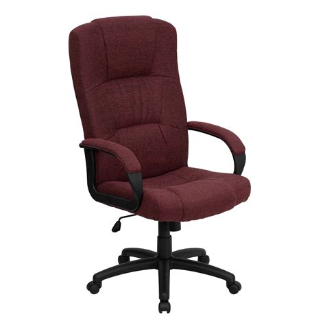 High Back Executive Fabric Office Chair, Multiple Colors - Walmart.com