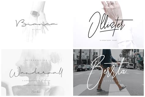 31 Signature Fonts To Add Style To Any Project - HipFonts