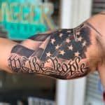 Top 30 American Flag Tattoo Design Ideas (Sleeve, Back, Black And White) - Saved Tattoo