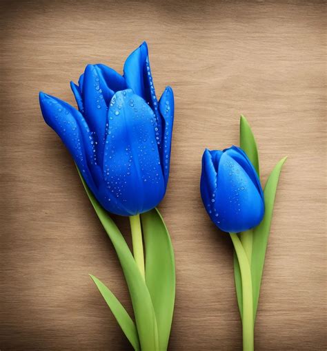 Download Tulips, Blue Tulip, Flowers. Royalty-Free Stock Illustration ...