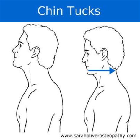 Chin Tucks - Exercise How-to - Workout Trainer by Skimble