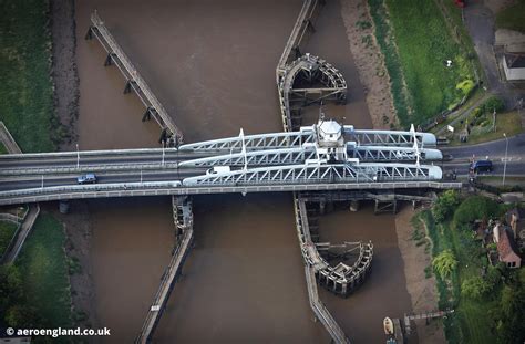 aeroengland | aerial photograph of Crosskeys Bridge Sutton Bridge , Lincolnshire UK