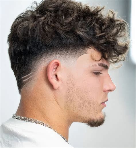 25 Edgy Curly Fade Haircuts For Men - Styleoholic