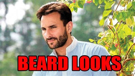 Saif Ali Khan's Hottest Beard Looks Will Give You Serious Goals