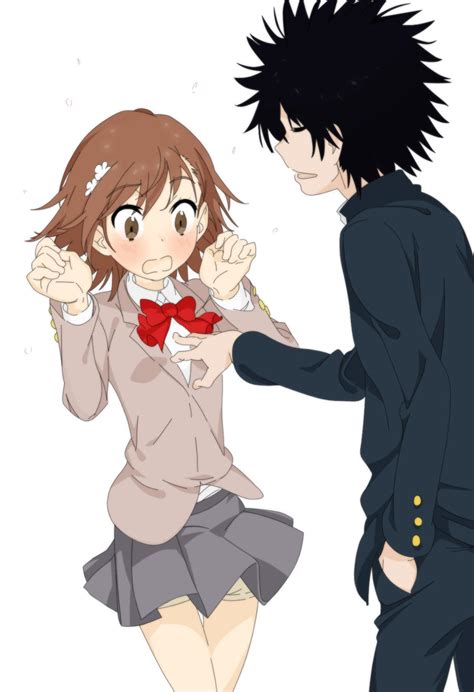 Misaka and Touma~ by Daftp on DeviantArt