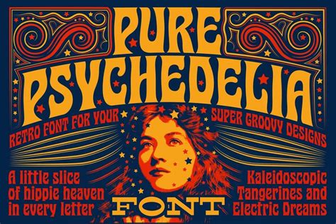 32 Best Hippie Fonts for Your Retro Designs ☮ | Design Inspiration