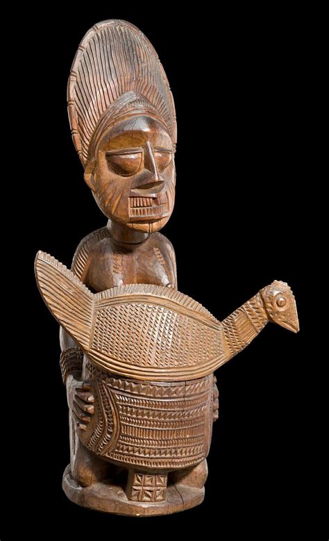 Yoruba, Nigeria, Divination sculpture, early 20th century,… - Works ...