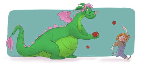 Pete's Dragon by SOLAR-CiTRUS on DeviantArt