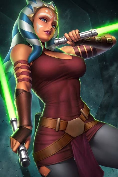 Ahsoka Tano de NeoArtCorE sur DeviantArt | Star wars mädchen, Star wars fan art, Krieger mädchen