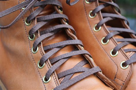 54" Wide Flat Waxed Boot Laces - Guarded Goods