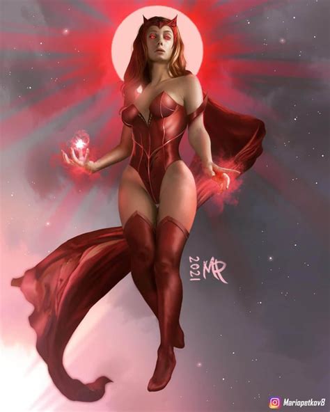 Scarlet Witch by MonoriRogue : r/ImaginaryMarvel