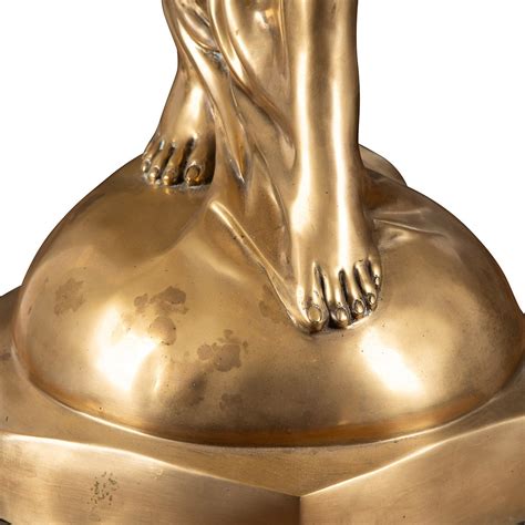 ROLLS ROYCE 'SPIRIT OF ECSTASY' MONUMENTAL SHOWROOM BRONZE c.1960 — Pushkin Antiques