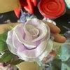 Faux Lilac Purple Blue Wedding Bouquet, Real Touch Purple Hydrangeas ...