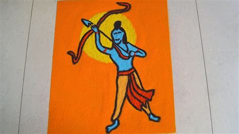 Ram Navami Rangoli Design || Sri Rama Navami Rangoli | Rangoli designs ...