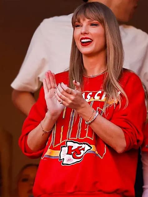 Taylor Swift Kansas City Chiefs Sweatshirt