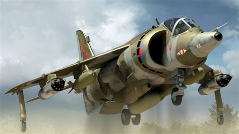 Download Harrier Gr3 Military Hawker Siddeley Harrier Art