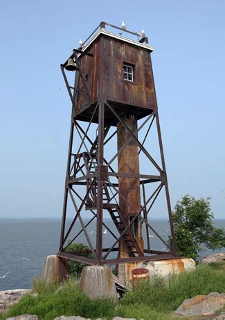 Granite Island Lighthouse, Michigan at Lighthousefriends.com